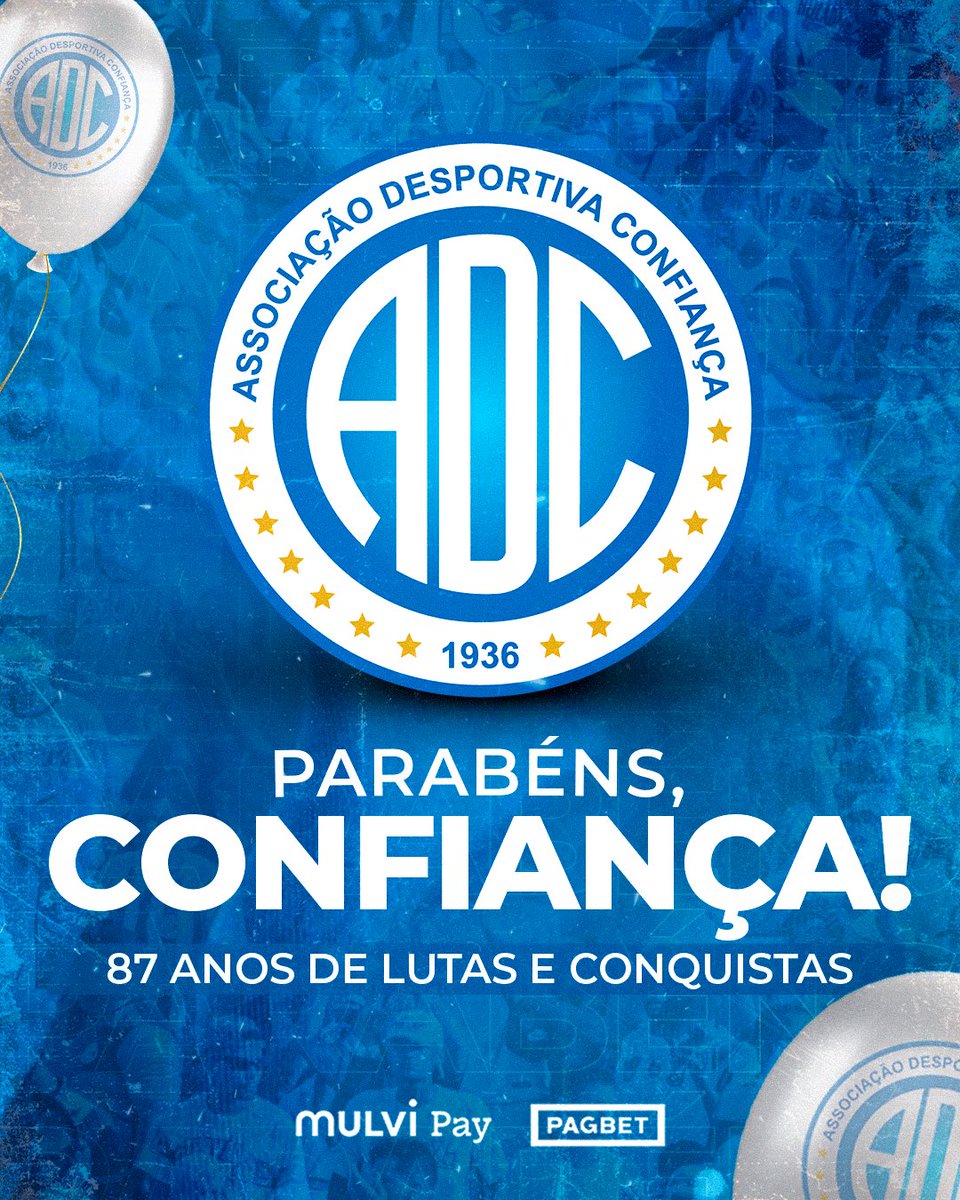 adc_confianca's tweet photo. 87 anos de Confiança! https://t.co/WYLcMqVelu