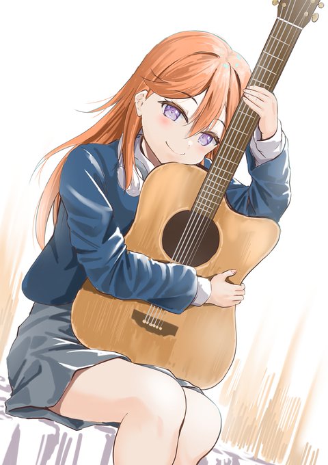 「acoustic guitar」 illustration images(Latest｜RT&Fav:50)