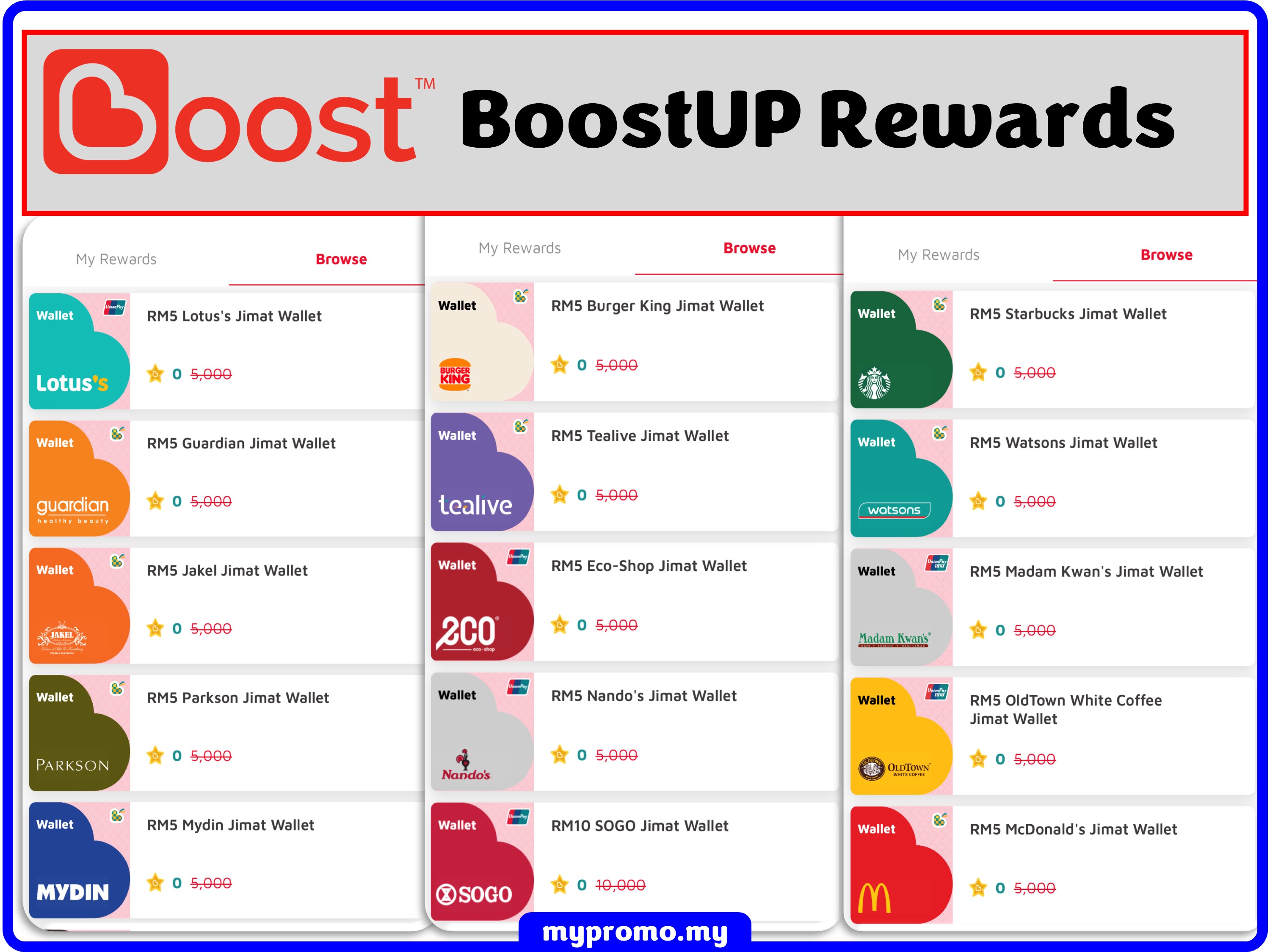 BoostUP Rewards Promotion