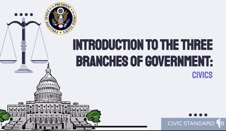 This week my class and I created our own flipped lessons! My flipped lesson was about the branches of government! #flippedclassroom #EDUC387710 #virtualed