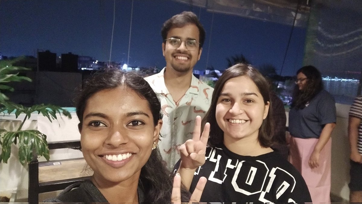 Whohoo, look who's in the house🎉
Finally met them😇 @shaluinweb3 <a href="/_raushansharma/">Raushan</a> building <a href="/triklHQ/">TRIKL</a> ✨
Aand y'all gotta check his yt channel ok!💯
thank me later, bye