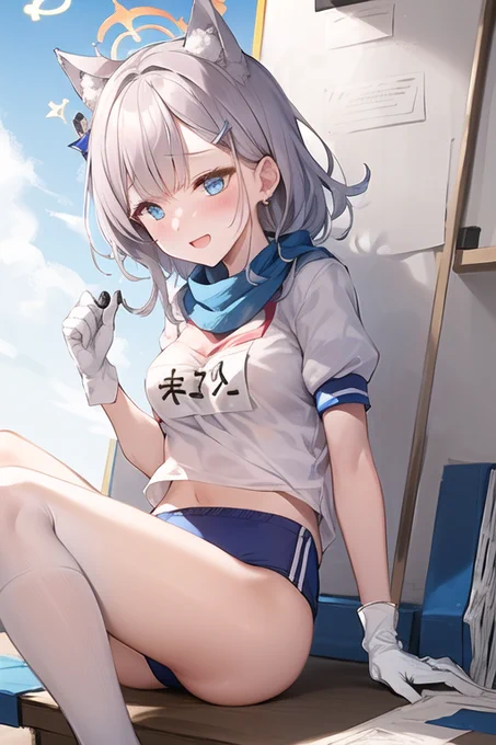 シロコ 体操服風02 #AIart