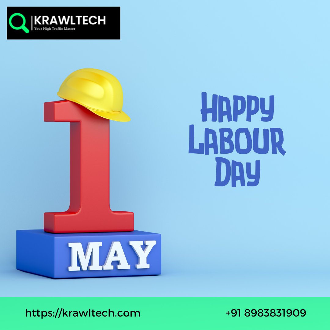 Saluting the hardworking souls who fuel the wheels of progress! Happy Labour Day! 💪🔧👷‍♀️ 
.
.
.
.
#LabourDay #WorkersUnite #CelebratingLabour #RespectAndAppreciation #WorkforceHeroes #LabourOfLove #StrengthInUnity #krawltech #pune