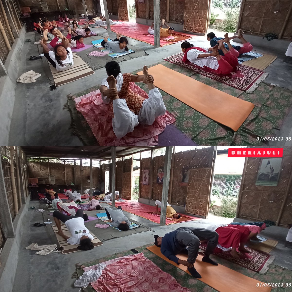 yoga_land's tweet photo. 💐----------------------🧘‍♀️🧘‍♂️--------------------💐

Assam #Sonitpur yog Shivir/centres 

Yog Mitra... #Ripon  #Manju  #Pabitra and #Shewali ji

Date...01.05.2023--------------------🧘‍♀️🧘‍♂️ https://t.co/y9cshGsR8P