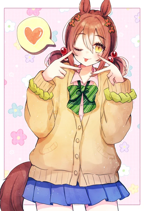 90日目 ギャル殿下?!?!  #ウマ娘 #100日チャレンジ