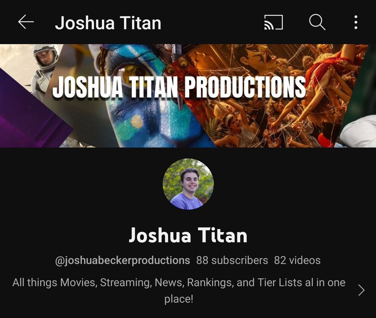 joshbecker659's tweet image. I'm loving posting videos right now and very consistent so go ahead and follow my link!!!
Youtube: 🎬🎬 youtube.com/@joshuabeckerp…
Instagram: 📷📷 instagram.com/joshua.titan.p…
Letterboxd: 🎟🎟 boxd.it/UdSt