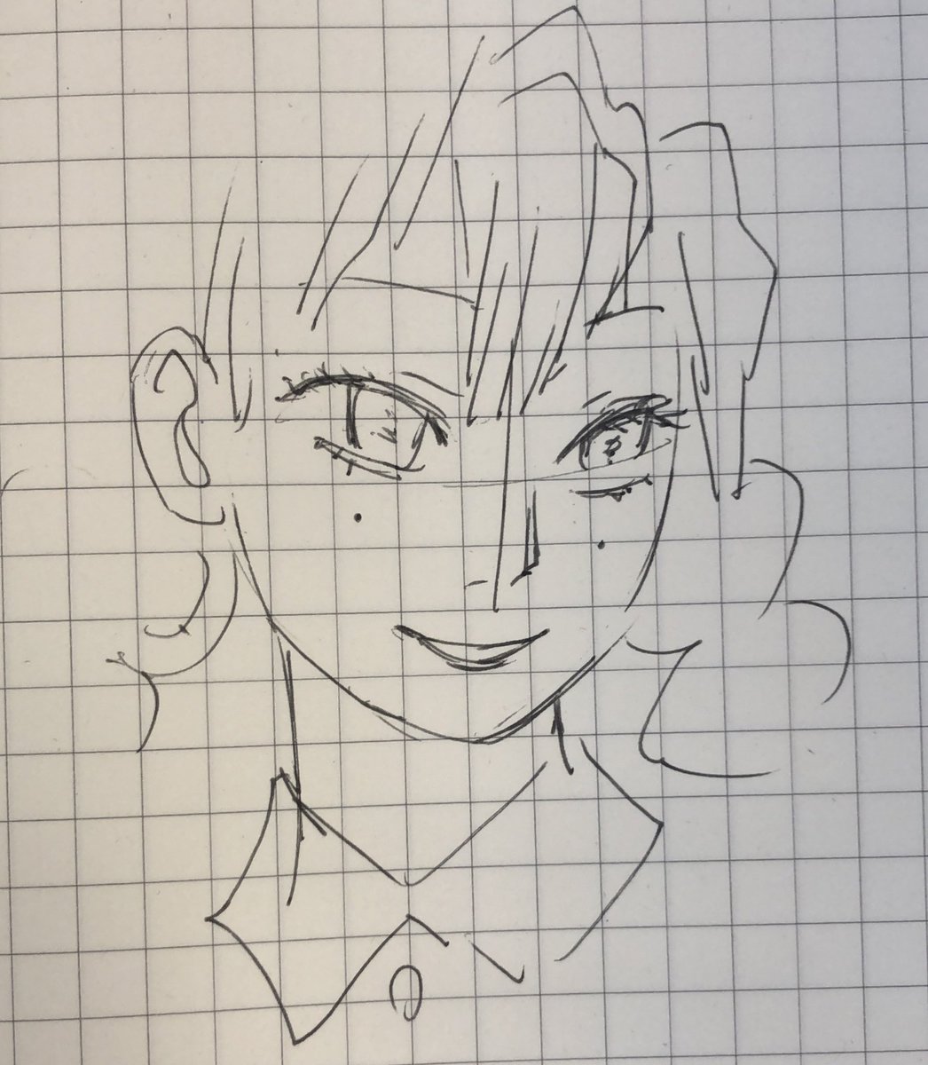 ちょっと前に描いたっぽいんだがなんでこんなヴィラン面の甘露寺さん描いたの?
