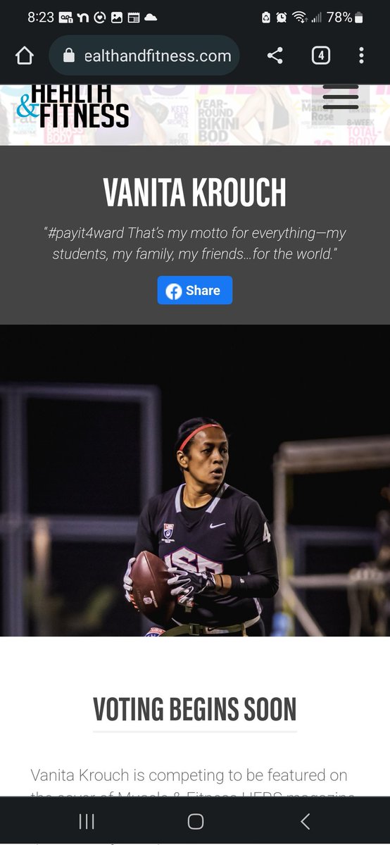 My colleague and teaching partner, Vaniata Krouch, lives by her motto #payit4ward. She wants to help a former student with osteosarcoma cancer pay his medical bills. Please vote for her and pass this forward! #cfbcommunity <a href="/LaVillitaElem/">La Villita Elementary School</a> <a href="/JasonAWheeler/">Jason A. Wheeler</a> @spqrmiguel <a href="/kellyyanghk/">Kelly Yang</a>