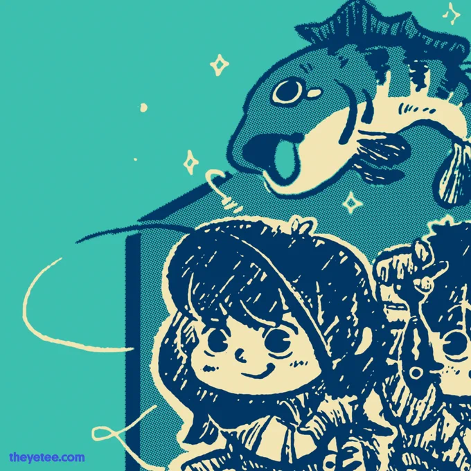Gone fishin'… #sneakpeek #dailytees 