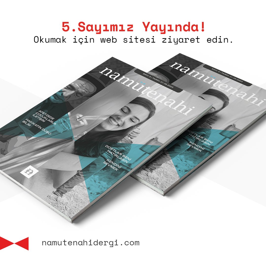 Müjde Namütenahi Dergi 5. Sayımız Yayında Okumak İçin Web Sitemizi Ziyaret Edebilirsiniz. namutenahidergi.com