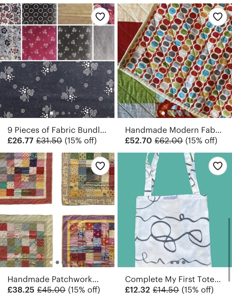 Creative_Patch's tweet image. Flash sale this week don’t miss out ! All patchwork quilt kit and craft kits are on Sale check my link etsy.com/uk/shop/Patchw… #etsysale #etsysales #sale #quilting #craft #quilt #patchwork