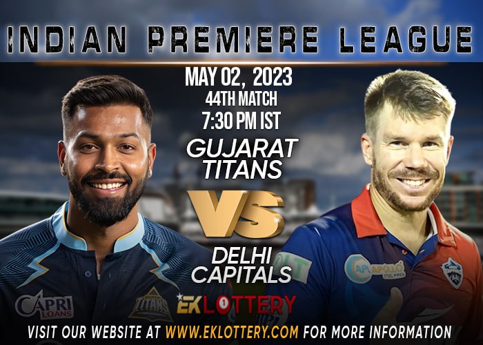 EK_lottery's tweet photo. ๐๐ปโโ๏ธโ GT v DC ๐๐ปโโ๏ธโ ๐๐ผ On May 2. Both teams are in contrasting form, it is more than likely that Gujarat Titans walks out as the winner in the upcoming contest against Delhi Capitals. โจ๐ช
Check the full details for this clash.
#EKLottery #IPL2023 #44thMatch #GTvDC https://t.co/6uJciQ04mQ