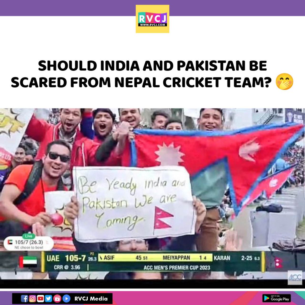 RVCJ_FB's tweet photo. Nepal Cricket Fans https://t.co/Om7sOEplgH