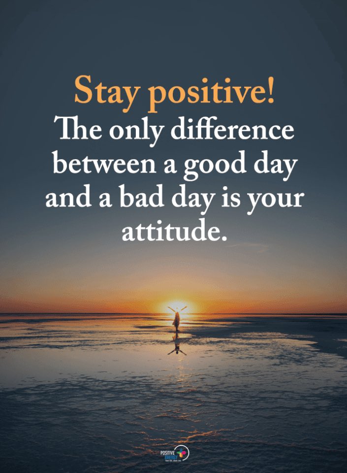 Great morning everyone, happy Monday! Wishing you all a wonderful start to the week. Be positive. Be kind. Be thankful. Don’t forget that you matter! ✌️🤓✌️

#MondayMotivation #positivemindset #YouMatter #PositiveQuotes