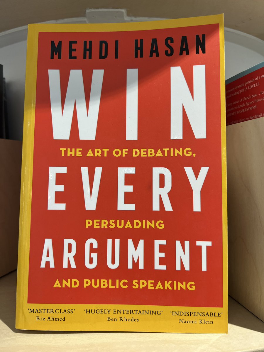 UditSheth's tweet photo. If everyone reads this book - who wins the argument?
The art is not to argue!!
#reading #books #travel #norestforwicked https://t.co/hw3WksfgH0