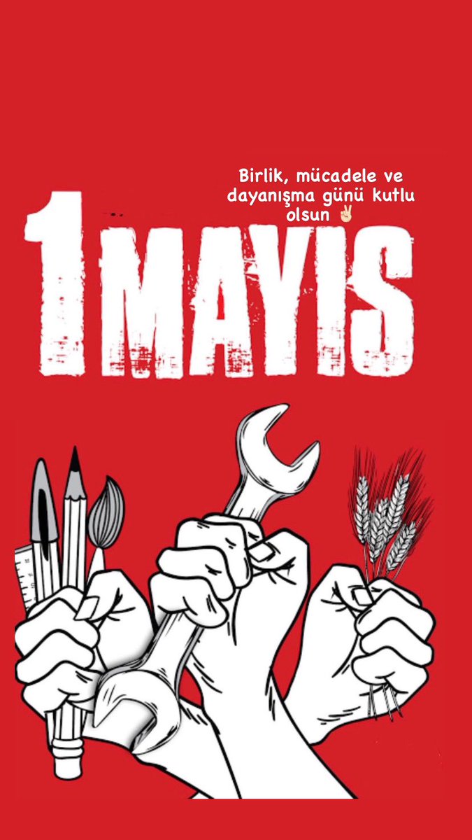 elfbsknk's tweet photo. Haksızlıklara boyun eğmeyen tüm işçi ve emekçilerin 1 Mayıs birlik, mücadele ve dayanışma günü kutlu olsun 💫✨✌️

#1Mayis
#1mayısisciveemekcibayramıkutluolsun https://t.co/58ImZqnAHT