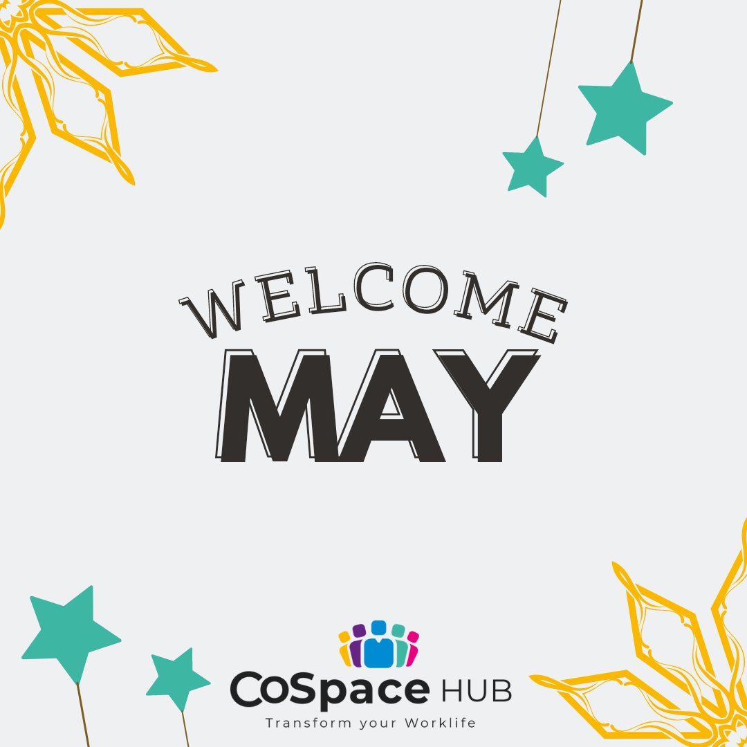 cospacehubng's tweet photo. May the new month be a bearer of new good things for you — good health, good news, good career progression.

#cospacehubng #transformyourworklife  #may2023

Brother Bernard | Mr. Peter Obi | Chef Chi | He is Him | Alpha Beta | Seun | Mr Bayo | Rufai | Ebuka https://t.co/KCG7209xXo