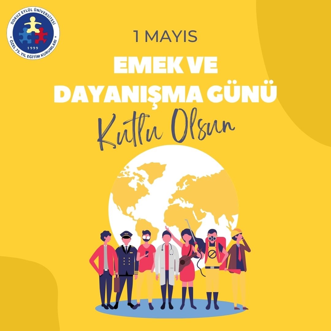 1 Mayıs Emek ve Dayanışma Günü Kutlu Olsun.
#1MayisEmekveDayanismaGunu