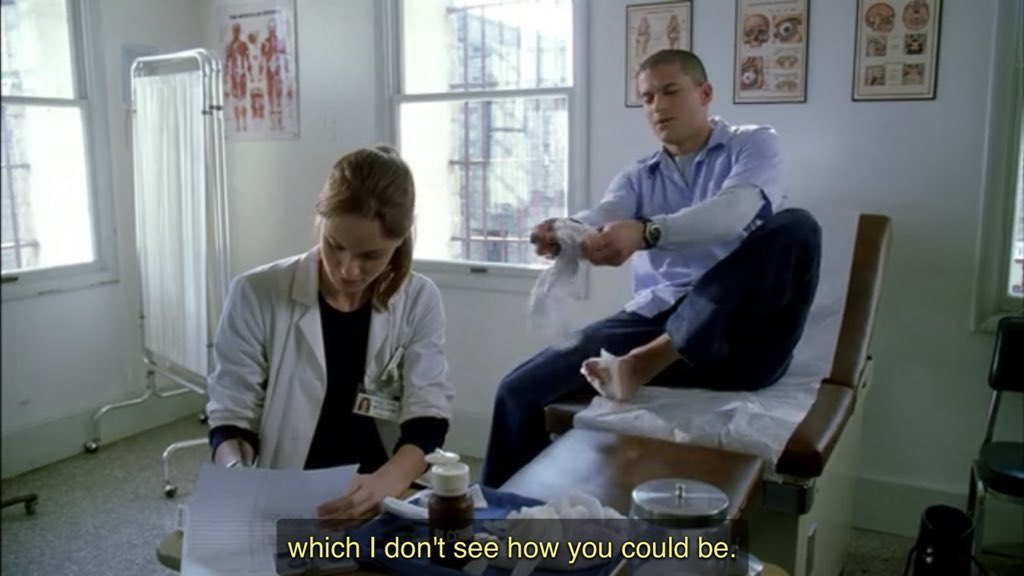 thinkermisa's tweet photo. It's her birthday in Sleight of Hand and Veronica mentions Lincoln's death date is 10 days away, making Sara's Scofield birthday May 1st. <3 https://t.co/Vvv9xsy1at