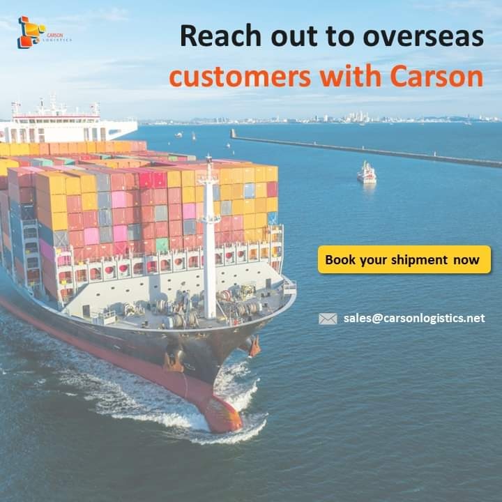 Overseas E commerce solutions from Carson Logistics is strictly cost optimized so that you can benefit from maximum profit possibilities while you reach out to a booming global customer base.

#carsonlogistics #doha #qatar #seafreight #logisticscompany  #ecommercelogistics