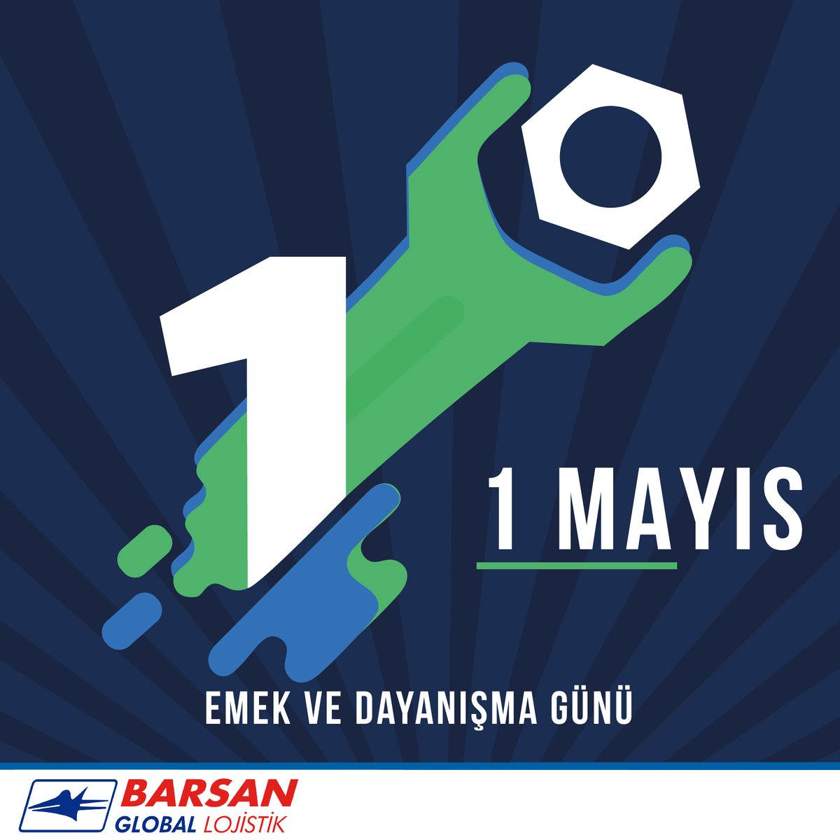 1 Mayıs Emek ve Dayanışma Günü Kutlu Olsun

#BarsanGlobalLojistik #1MAYIS #1mayısemekvedayanışmagünü