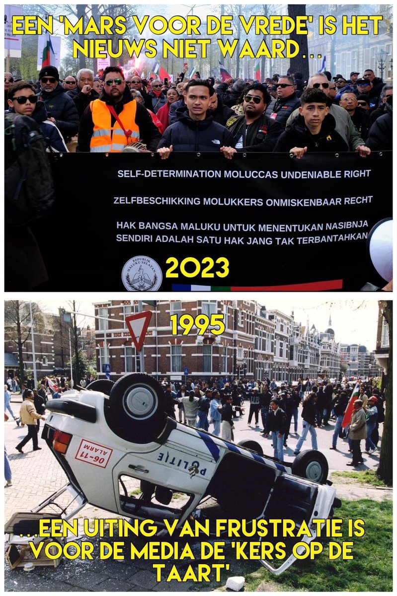 Mijn volk al 73 jaar stelselmatig genegeerd door de NL overheid om haar eigen tekortkoming in de doofpot te stoppen.
*Djangan Undure*