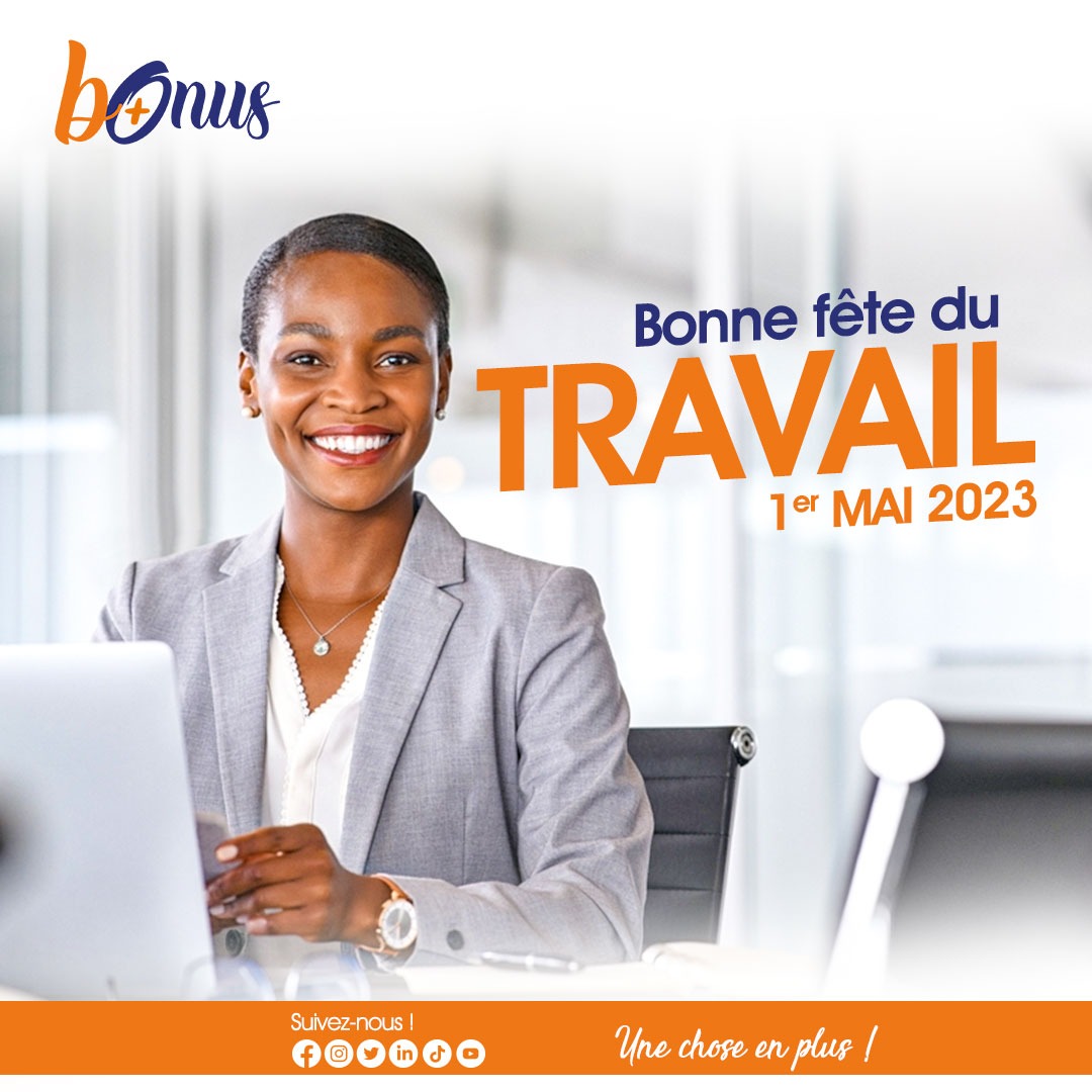 Bonusplus237's tweet photo. Nous avons tout à gagner en offrant aux autres et à nous-même une chose en plus. Chaque jour travaille à donner davantage et à aller encore plus haut en te rassurant d’avancer sur la bonne voie.   
Bonne fête du travail à tous ! ✊ 
#Bonus, une chose en plus.  
#work #travail https://t.co/OKW1fDZgyR