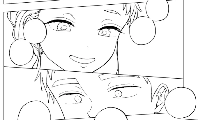 イチゴ哀歌、作画進行中です。  今回もお時間いただいてしまいます…申し訳ないです💦  