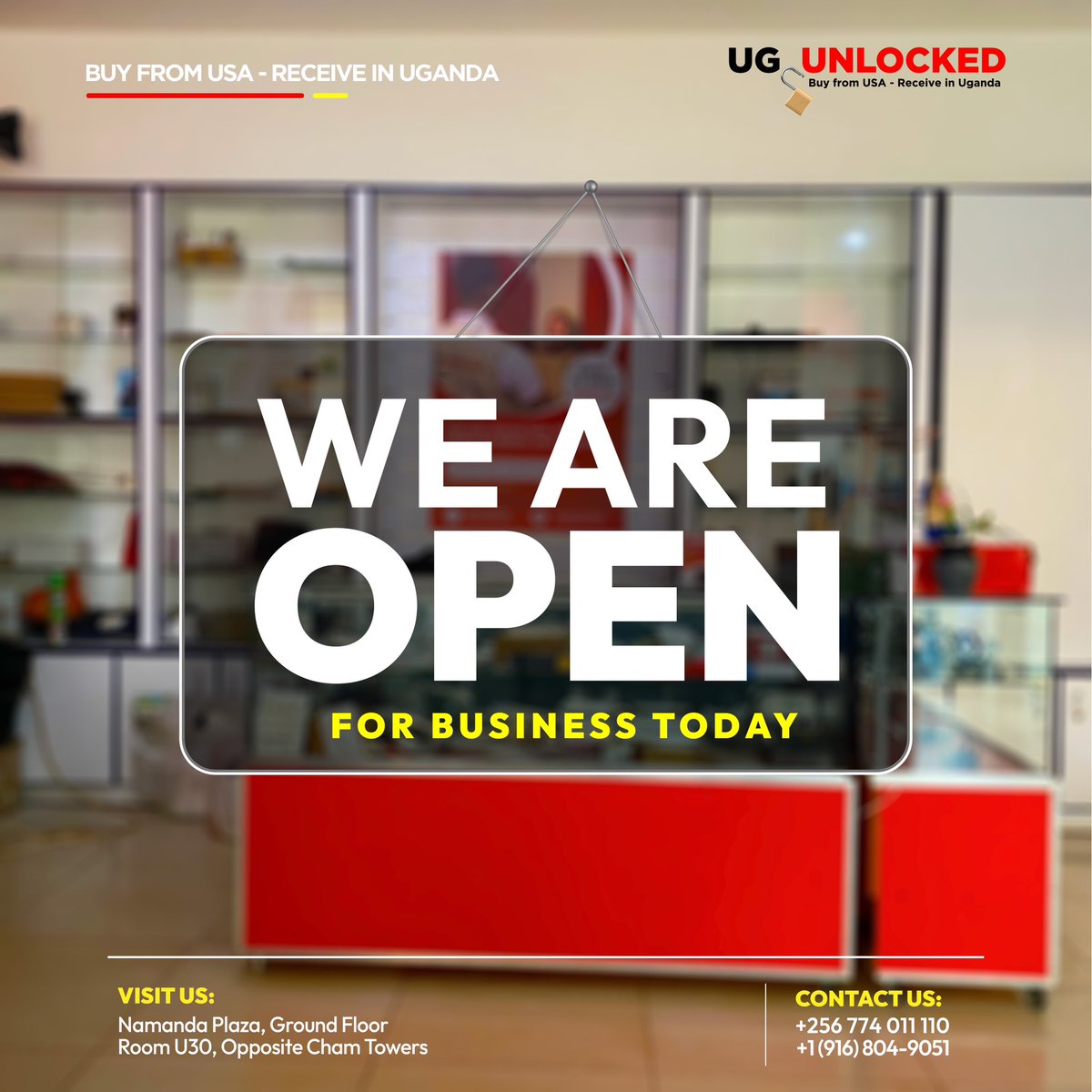 UGUNLOCKED's tweet photo. Collection | New Orders | Inquiries | Sales 

#WeAreOpenTodayForBusiness https://t.co/c7JUUZo6Af