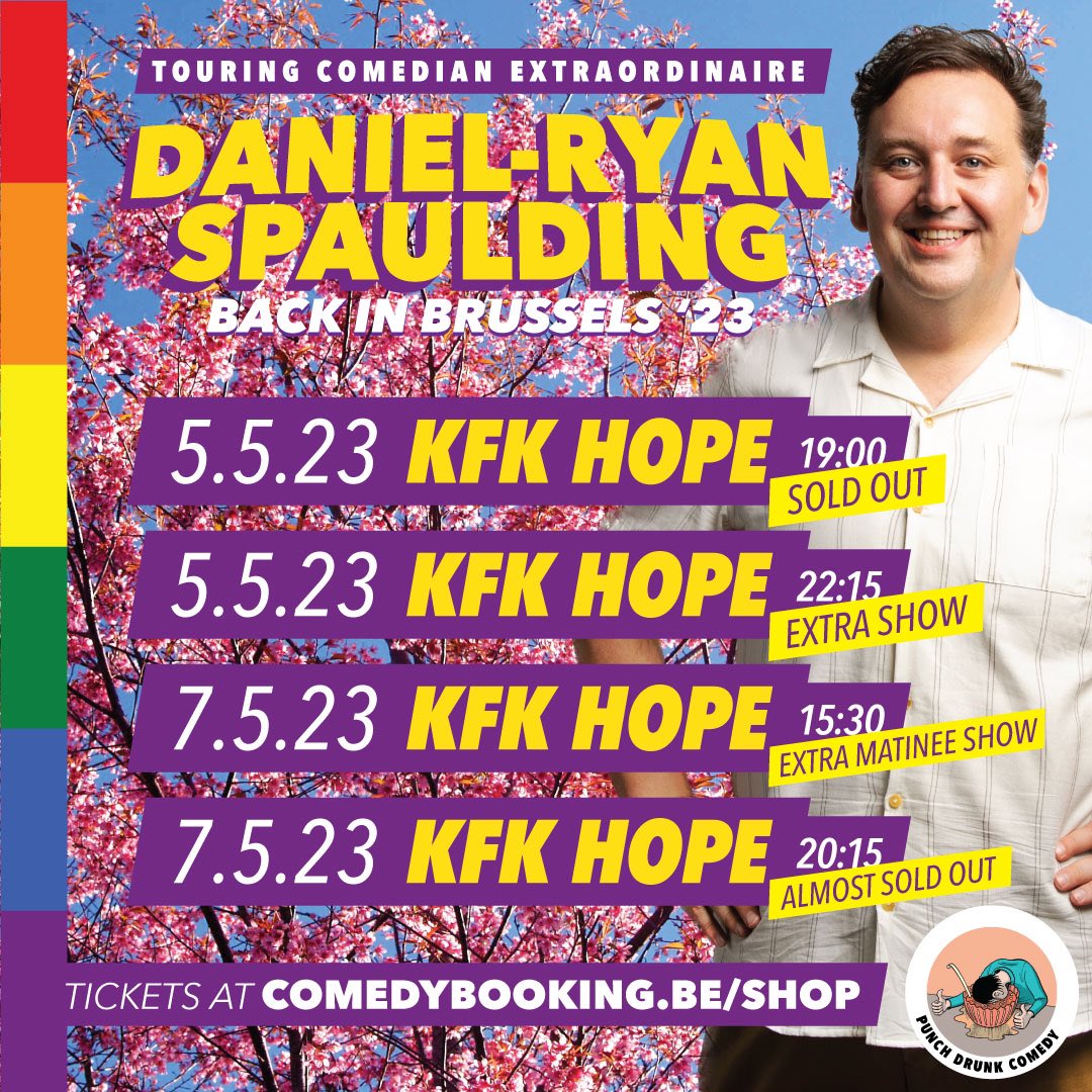 COMEDYBOOKING.be tweet media