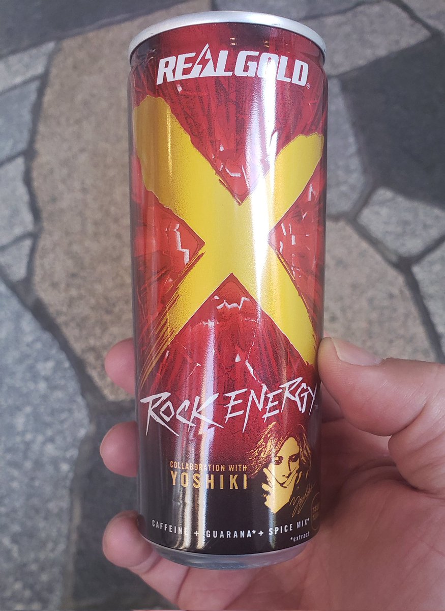 CHOCOBOKACHO's tweet image. 高級なリアルゴールド🍼で夕方を乗り切る👍
#YOSHIKI #リアルゴールド #rockenergy
