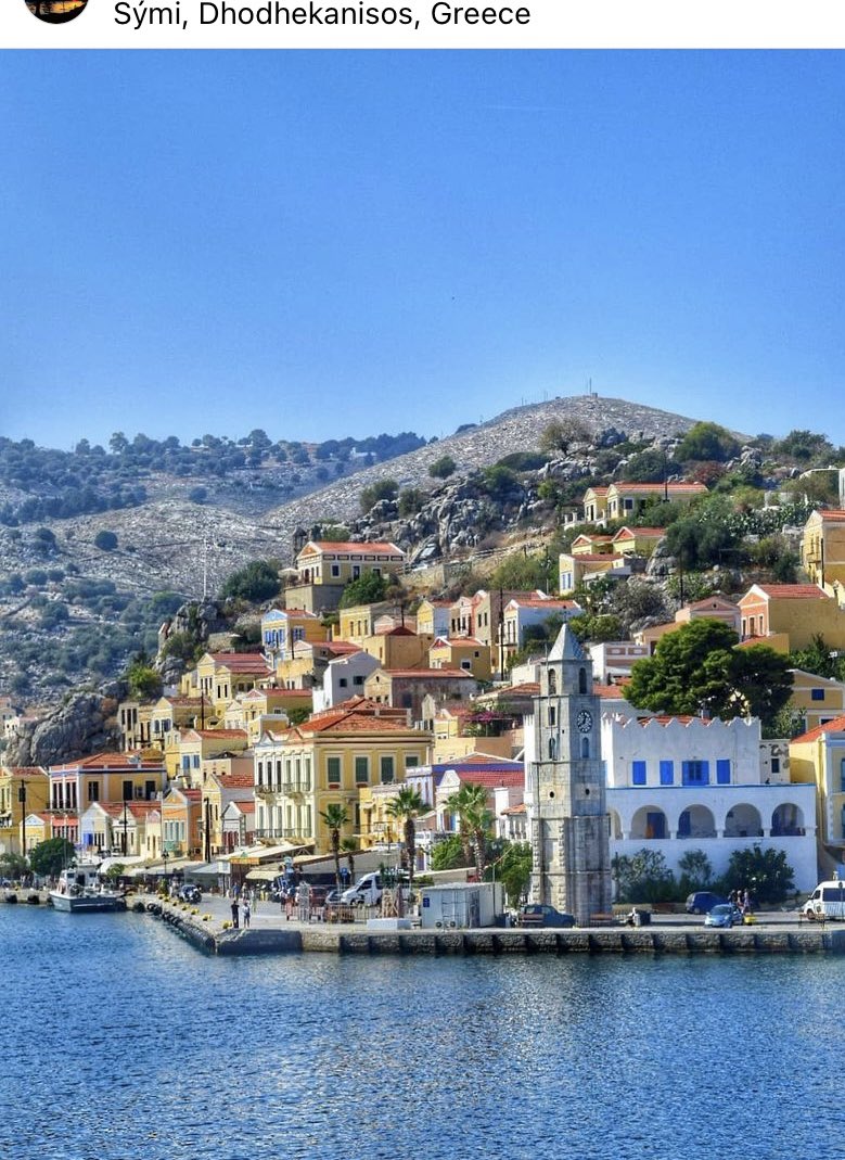 mark_dobbin's tweet photo. @DubberTrevor Try Symi @DubberTrevor beautiful island enjoy your hols ☀️☀️🕶️ https://t.co/b5eZHZewDE