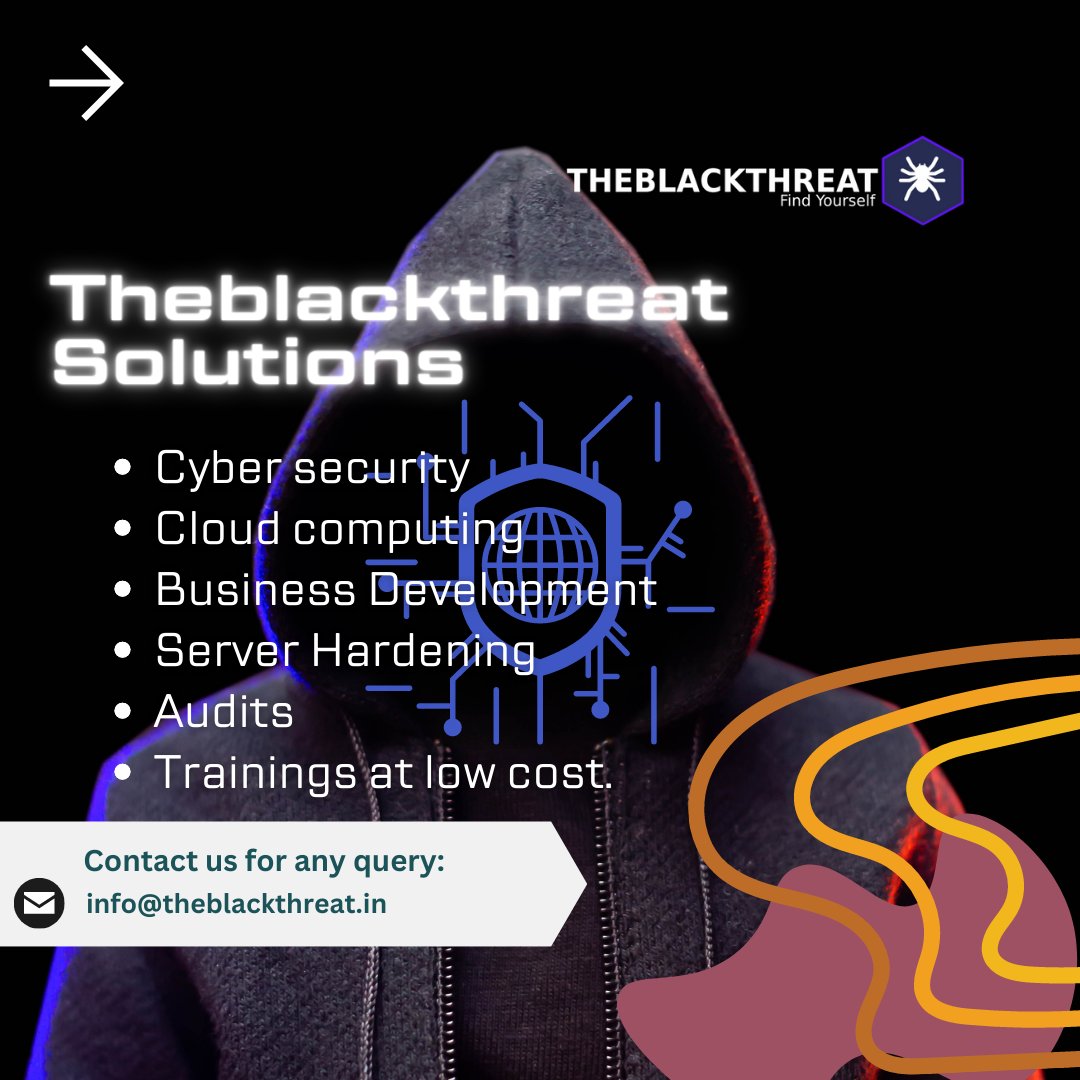 theblackthreat's tweet image. we believe that our cloud computing and security audit services, combined with our website feature modification services, can help your business achieve its IT goals while staying secure and up-to-date with the latest web technologies.#datasecurityincloudcomputing #csscloudcomes