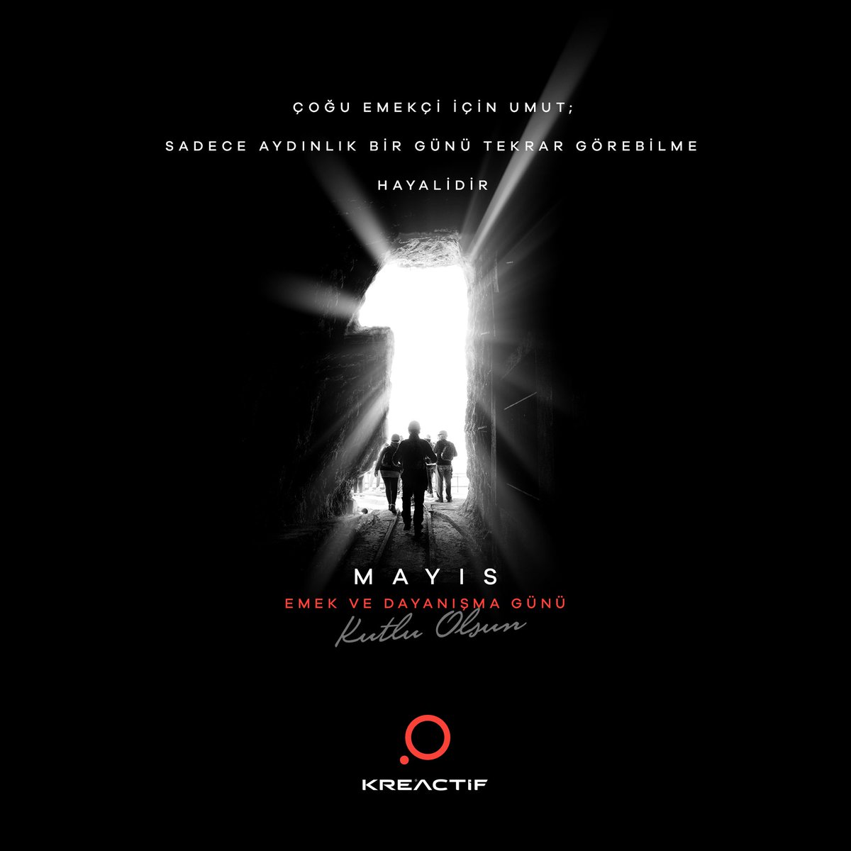 Çoğu emekçi için umut; Sadece aydınlık bir günü tekrar görebilme hayalidir.
1 Mayıs Emek ve Dayanışma Günü kutlu olsun.
.
.
.
#k#kreactifmedya #1mayıs #emekvedayanışmagünü #işçibayramı