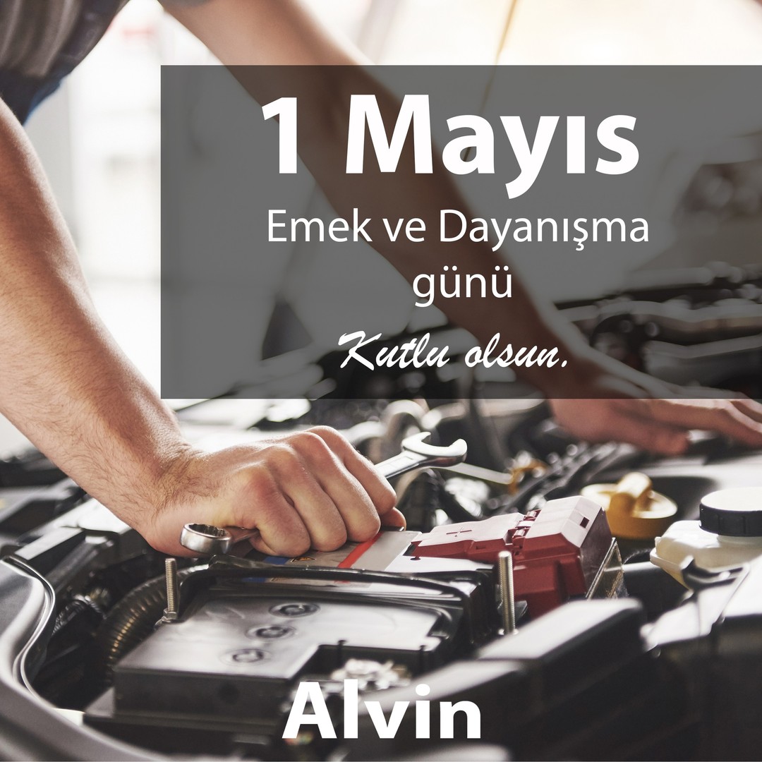 Tüm emekçilerimizin 1 Mayıs Emek ve Dayanışma Günü kutlu olsun. #Alvinotomotiv
#1Mayıs