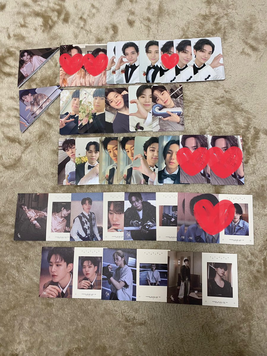 mmm85576629's tweet photo. SEVENTEEN FML セブチ トレカ 交換

譲:ジョンハン、ジョシュア、ホシ、ウジ、ミンギュ、ディエイト、バーノン

求:クプス(優先)スングァン

お気軽にリプお願いいたします！
仕事の都合上返信遅れますm(_ _)m https://t.co/SzhmhEO0dD