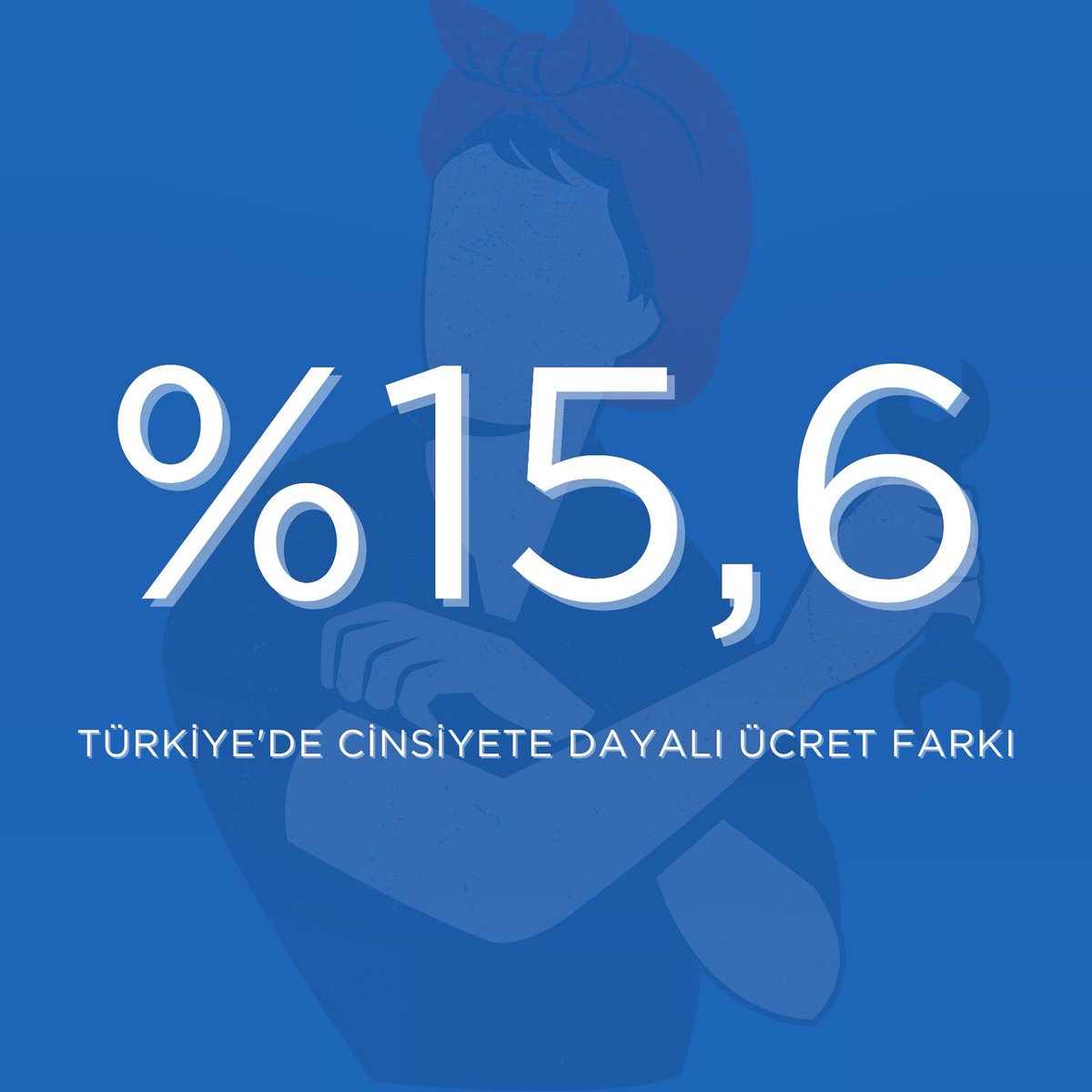 Kadınlar, erkeklerden daha az kazanıyor. 

👩🏻‍🔧 Türkiye’de cinsiyete dayalı ücret farkı %15,6. İstihdam oranları ise kadınlarda %28 iken erkeklerde %62,8. 

#eşitişeeşitücret hedefiyle emek ve dayanışmanın günü #1Mayıs İşçi Bayramı kutlu olsun. 

#UNWomenTürkiye