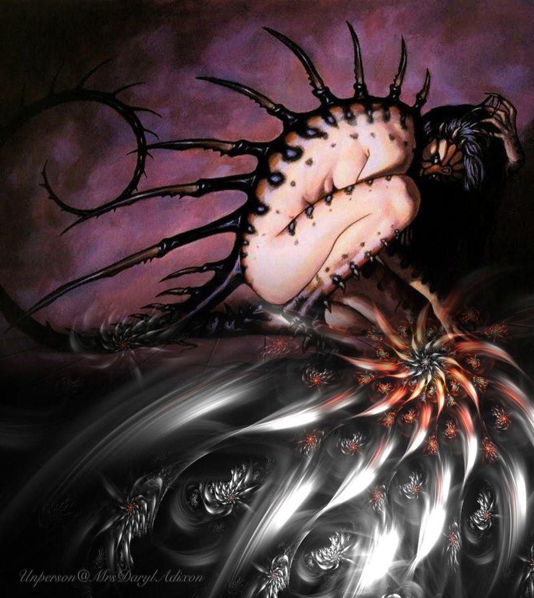 MrsDarylAdixon's tweet image. Welcome a new #MutationMonday 🤗😈
#MondayMotivation #Mondayvibes #HorrorFam #Mutantfam #SweetDarkness #Bizarreedtis #horrorart #Darkart #Darksilence #DarkWhisper  #CreaturesOfTheDark