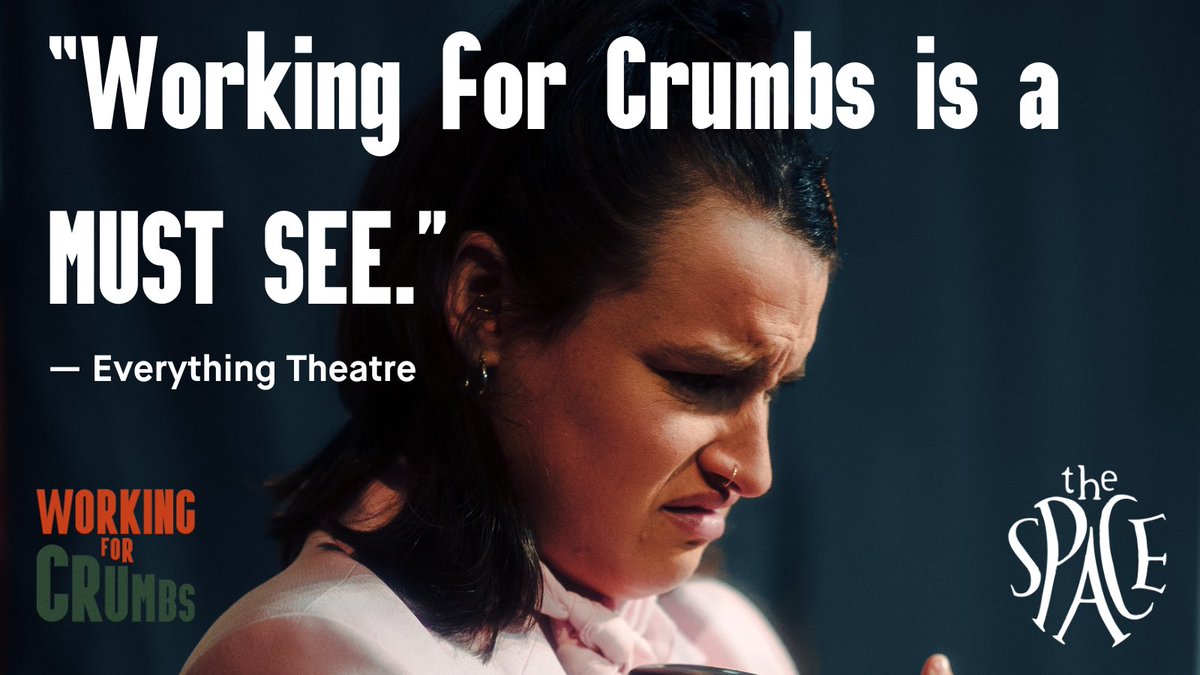 Thank you Everything Theatre for this wonderful review ⭐️🍪✨

“Witty, campy, chaos.”

6 performances left ‼️

Booking until NEXT SATURDAY - 6th May at <a href="/SpaceArtsCentre/">The Space</a> 

BOOK TICKETS: space.org.uk/event/working-…

REVIEW: everything-theatre.co.uk/2023/04/review…

🍪🍪🍪