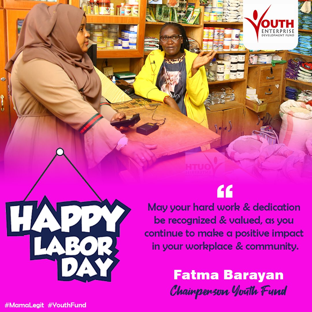 On this Labour Day, let us celebrate the achievements of workers around the world and renew our commitment to creating a more just and equitable society for all.

HAPPY LABOUR DAY

#happylabourday  #YouthFund #MamaLegit #Workers