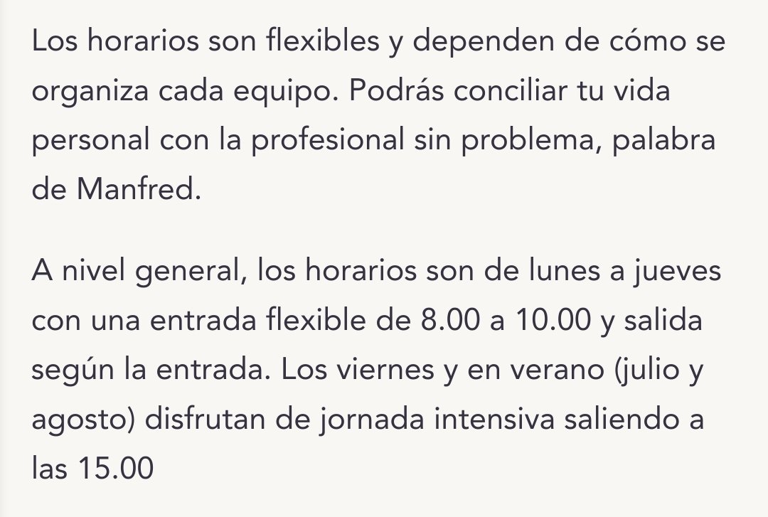 Repetid conmigo: darte un rango de 2 horas para fichar NO es un horario flexible.