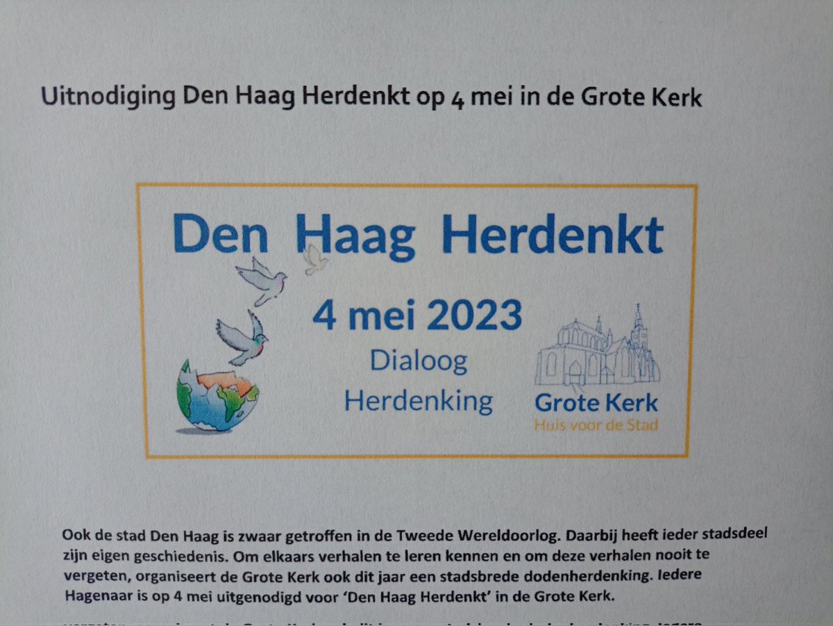 HuisVoor's tweet photo. Om 17.30 uur gaan de deuren open.
Herdenking van 18.00 tot 19.00 uur.
Dialoog van 15.00 tot 17.00 uur.
M.m.v. Awraham Soetendorp, Shura Lipovsky, wethouder Bruines, Piet Spaans en scholieren; met een vredesritueel en Oekraïense vredesliederen door het Oeral Kozakkenkoor. https://t.co/2otBcIvJpd