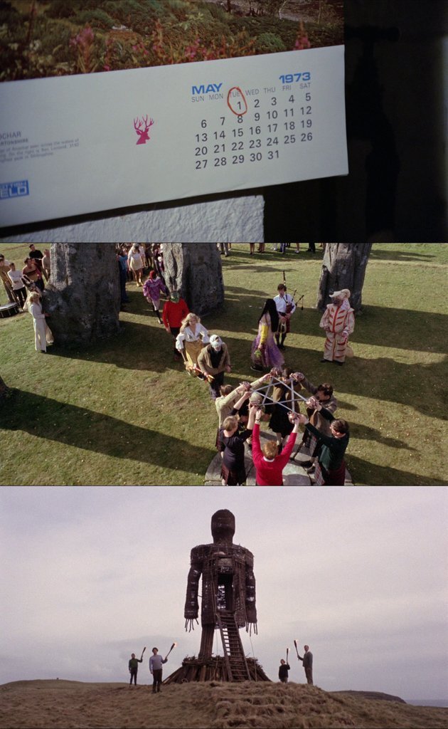 May 1st 1973 - 50 years ago today, the island of Summerisle held their annual May Day celebration. Police Sergeant Neil Howie, who was investigating the disappearance of a child on the island, was invited to join in the celebration #TheWickerMan