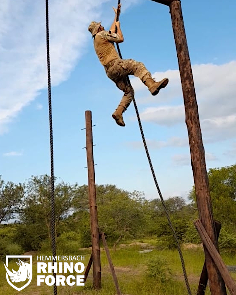 Physical fitness and determination are crucial traits if you want to be an elite anti-poaching ranger. Physical fitness allows us to patrol, endure, chase, but it's the determination that lets us go the extra mile to safe rhinos from extinction.

#hemmersbach #rhinoforce