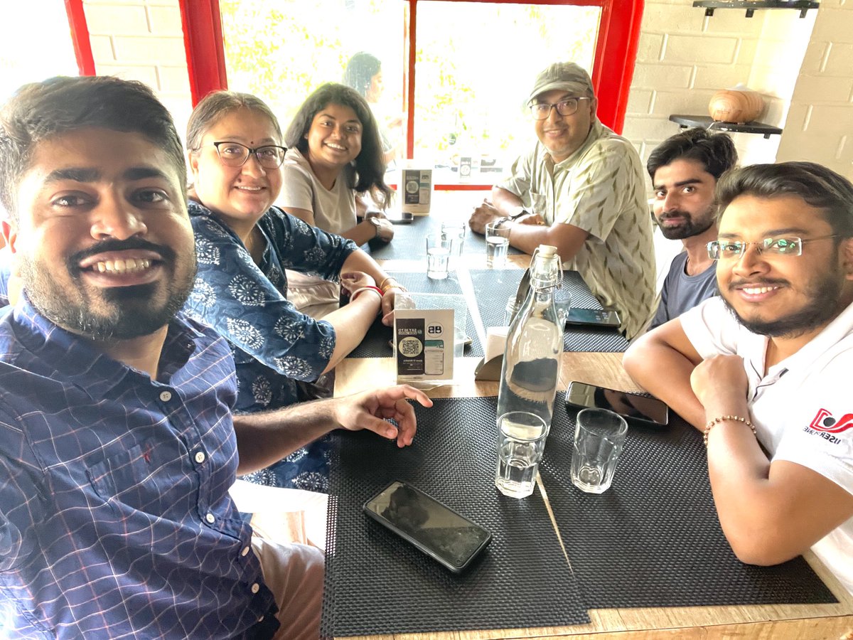 Celebrating ⁦<a href="/firdousi_parvez/">Firdousi Parvez</a>⁩ Fido’s Pre-synopsis seminar! ⁦<a href="/ShilpySharma14/">Shilpy Sharma</a>⁩