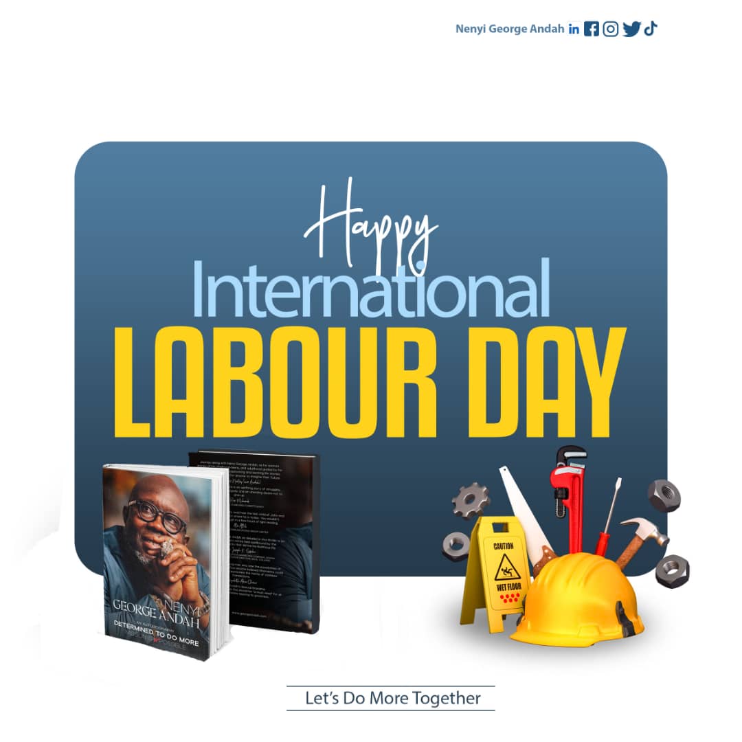 #HappyInternationalLabourDay to all workers. Your dedication to work for national development is appreciated. 

Ayekoo!

#HappyMayDay #MaDay #LaborDay #WorkersDay #InternationalWorkersDay  #WorldLabourDay #DeterminedToDoMore #NGA