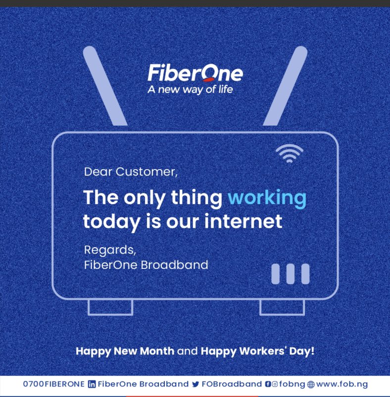 Shaqkeyrah's tweet photo. Shame on you starting a new month with a huge lie.there is no rest with you and your internet has not been working.Your customer care is crap.Fix my internet @FOBroadband @FiberOne_help https://t.co/iGJfdnhKdN
