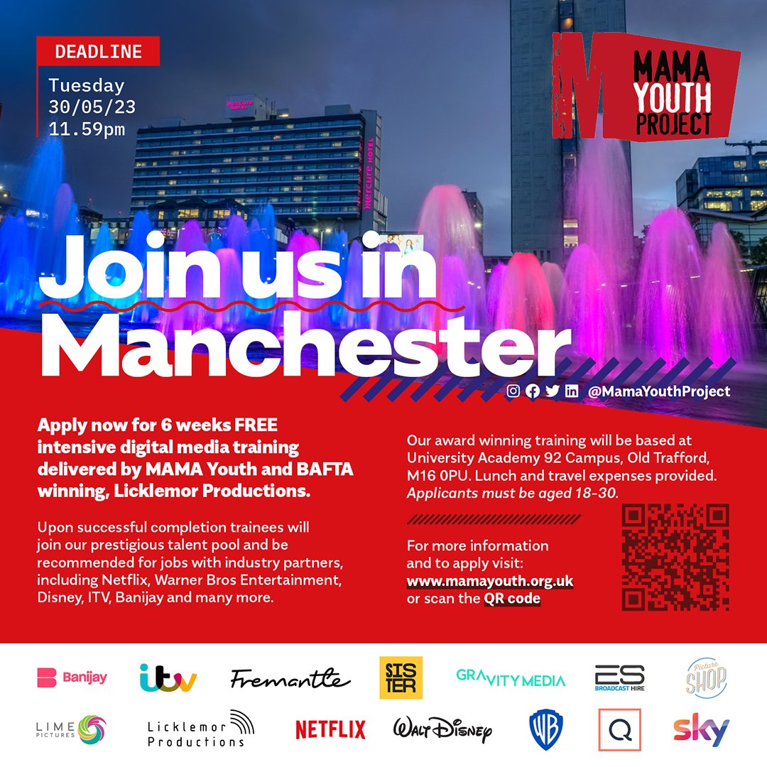 A great opportunity to learn new skills in digital media #digitalskills #youngpeople #manchester