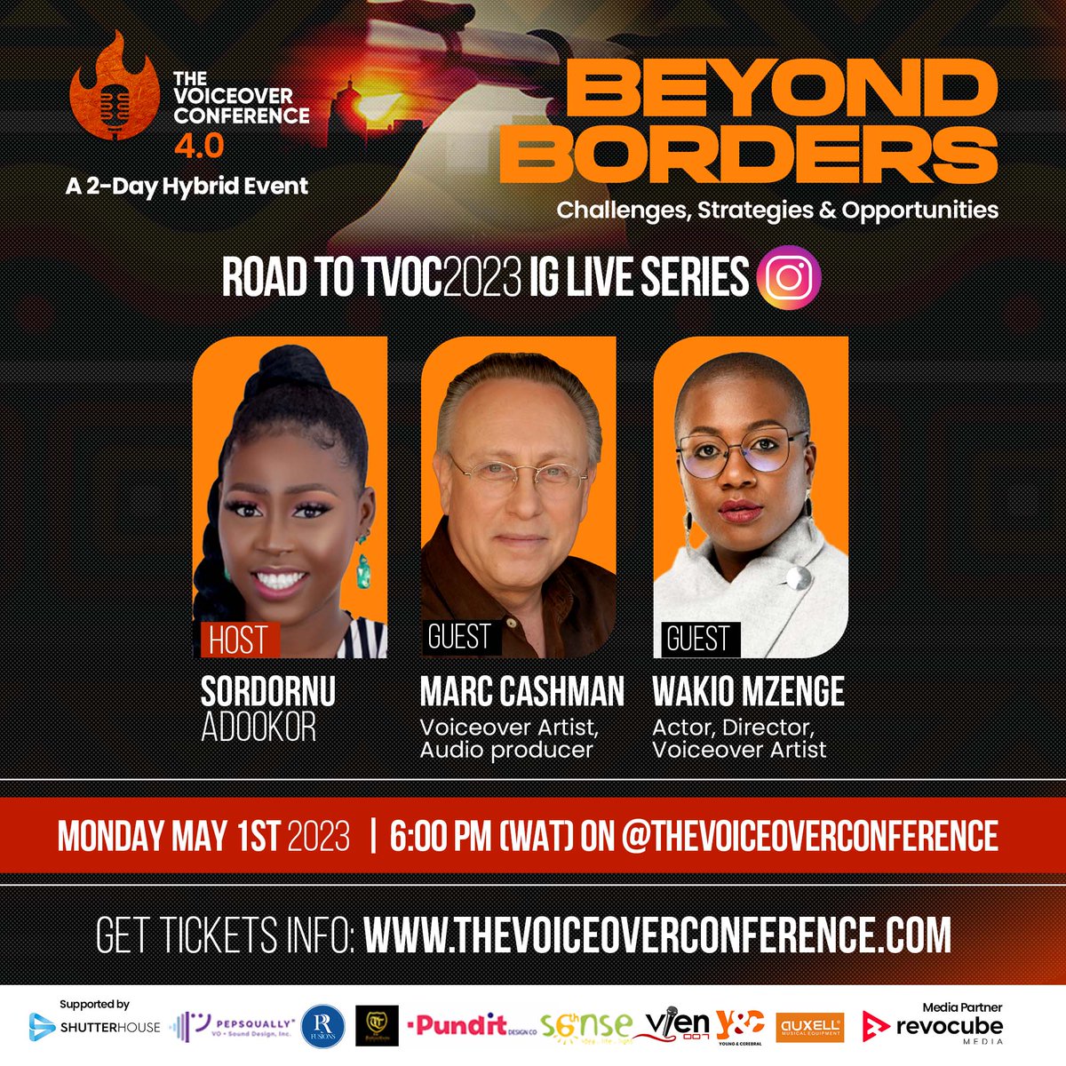 WakioMzenge's tweet photo. Excited to be part of the road to @voiceoverafrica and what an honor to be sharing this space with the legendary @MarcCashman
Dunno how I got here, it must be God!
#beyondtheborders #beyondthemainstream #voiceover https://t.co/PQekSfiD7p