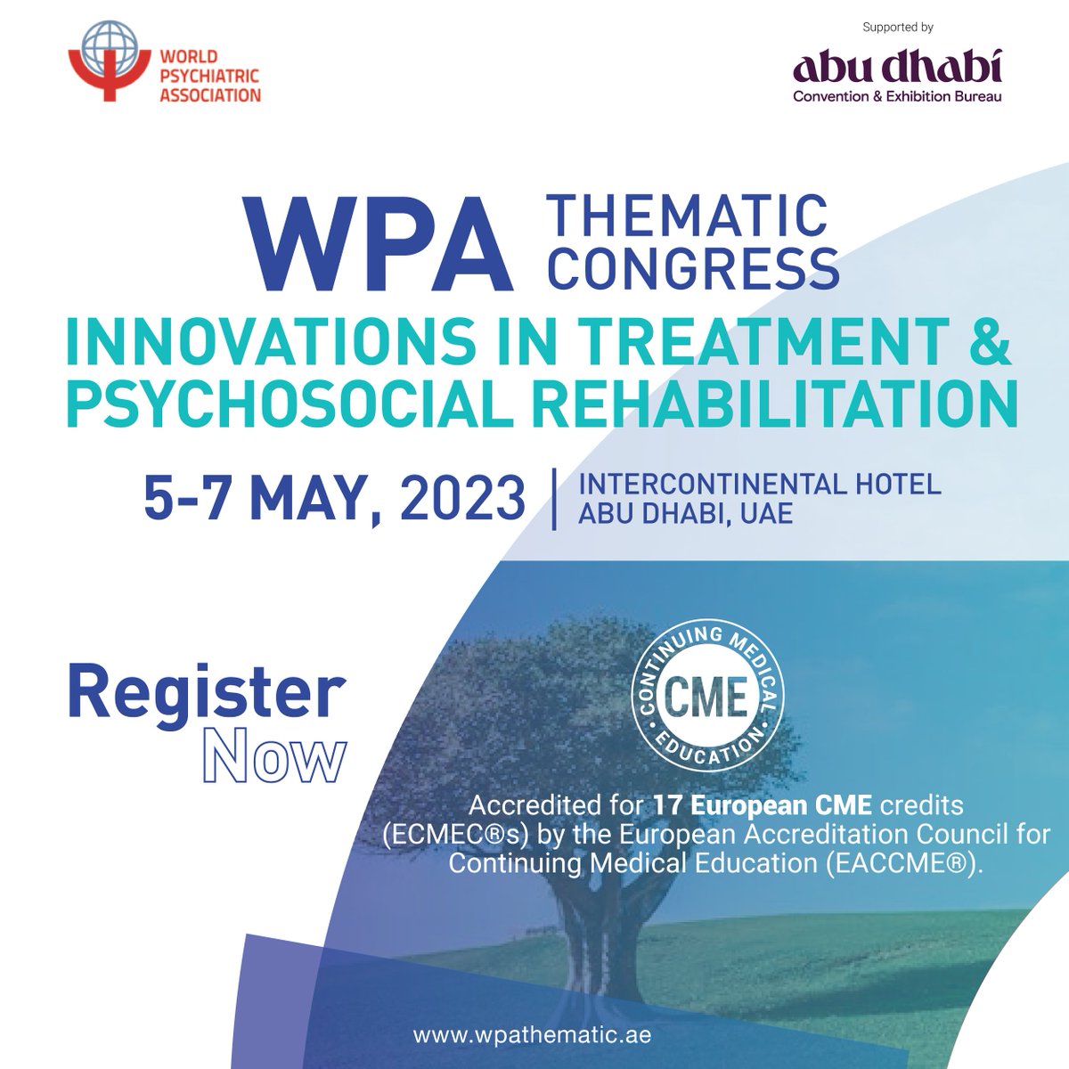 #WPATC #WorldPsychiatricAssociation #ThematicCongress #innovation #treatment #psychosocial #rehabilitation #departmentofcultureandtourism #intercontinentalhotel #keyfeatures
#MenaConference #AbuDhabiConference #AbuDhabi #inAbudhabi #simplyabudhabi